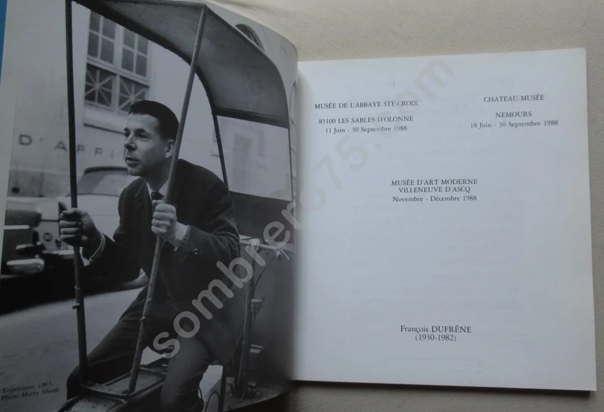 François Dufrêne - Villeneuve d'Ascq 1989 - Image 4