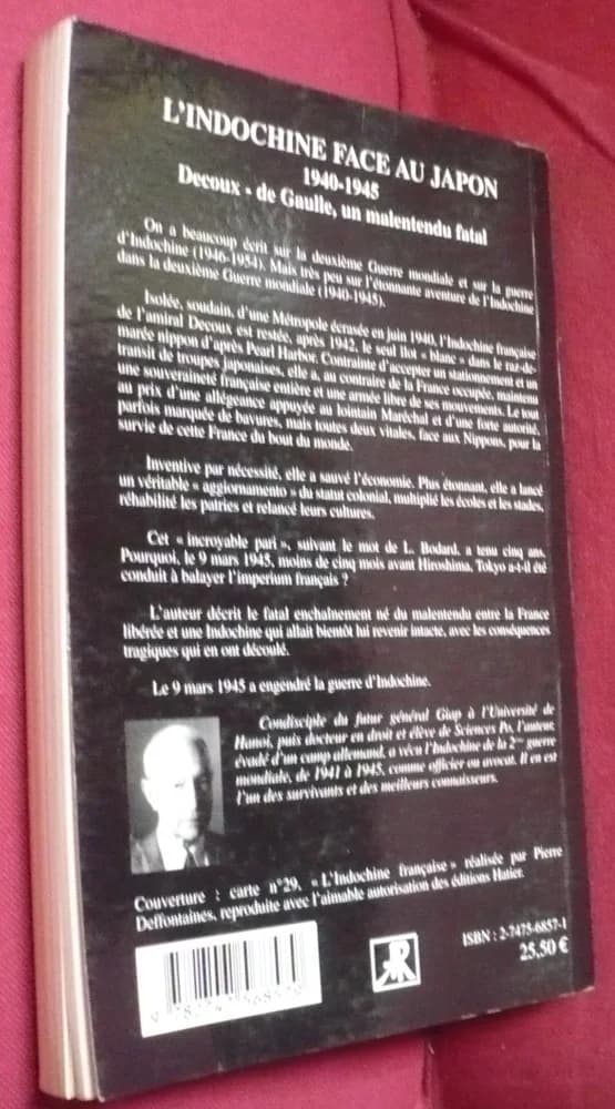 L'indochine Face Au Japon : 1940-1945. Ph. Grandjean - Image 2