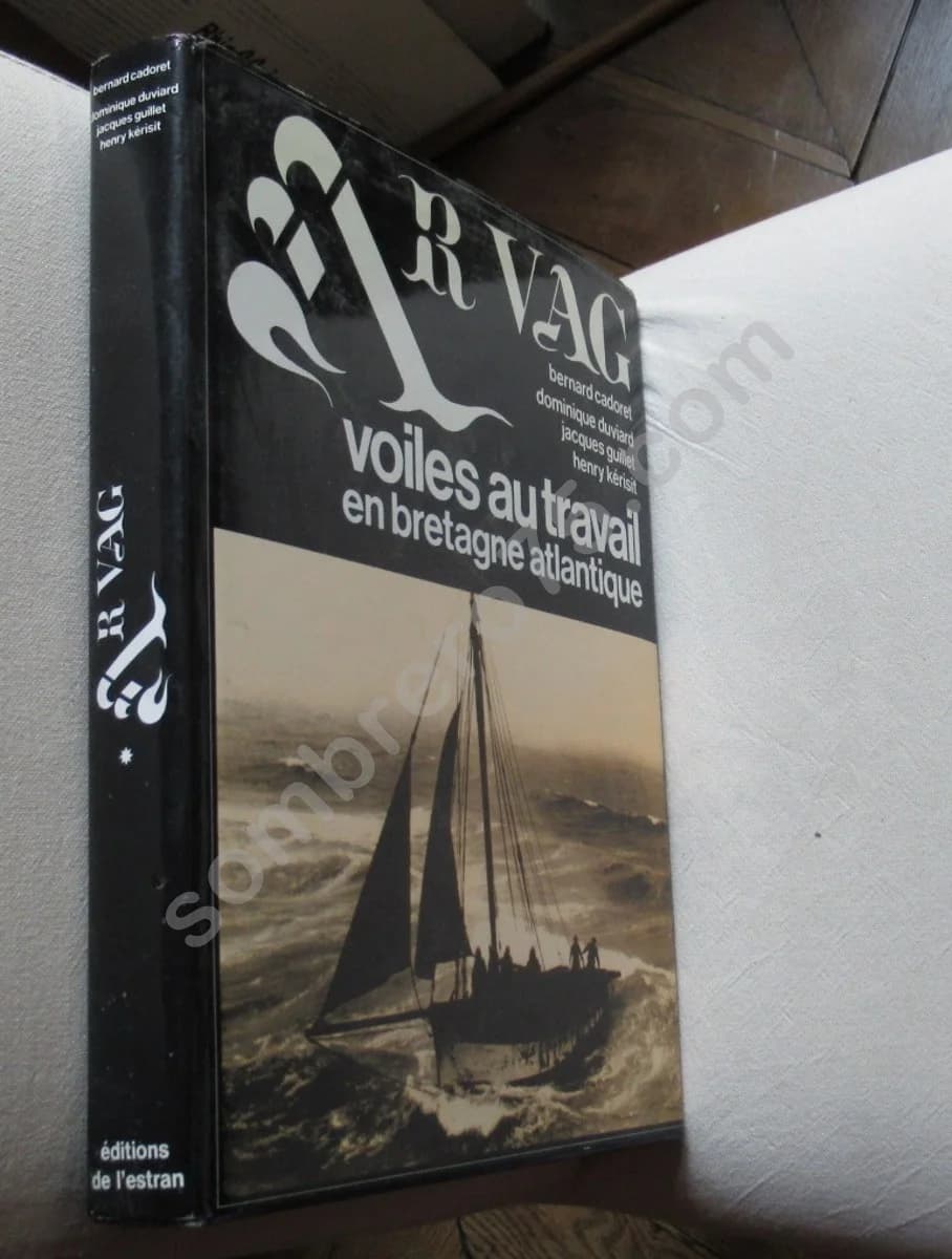 Voiles au Travail en bretagne atlantique. Les sardiniers. VAG. B CADORET - Image 2