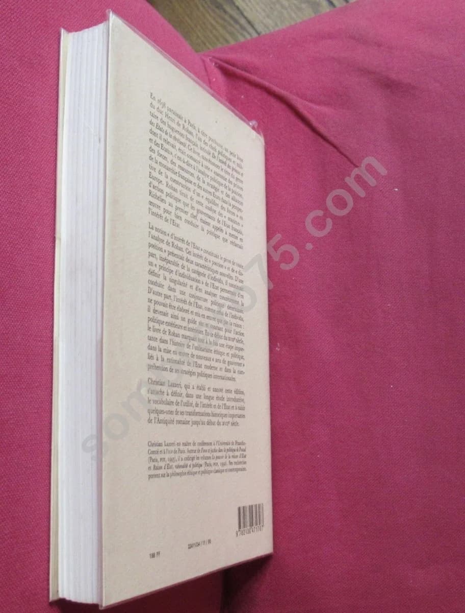 De l'Intérêt des Princes et des Etats de la Chrétienté. Henri de Rohan - Image 4