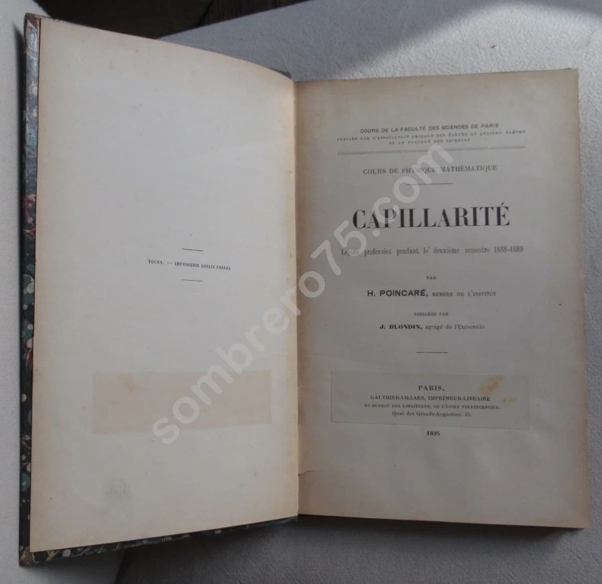 Capillarité.. 1895 - Image 3