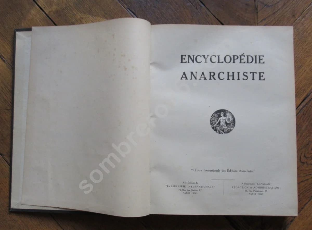Encyclopédie Anarchiste. 4 Volumes - Image 4