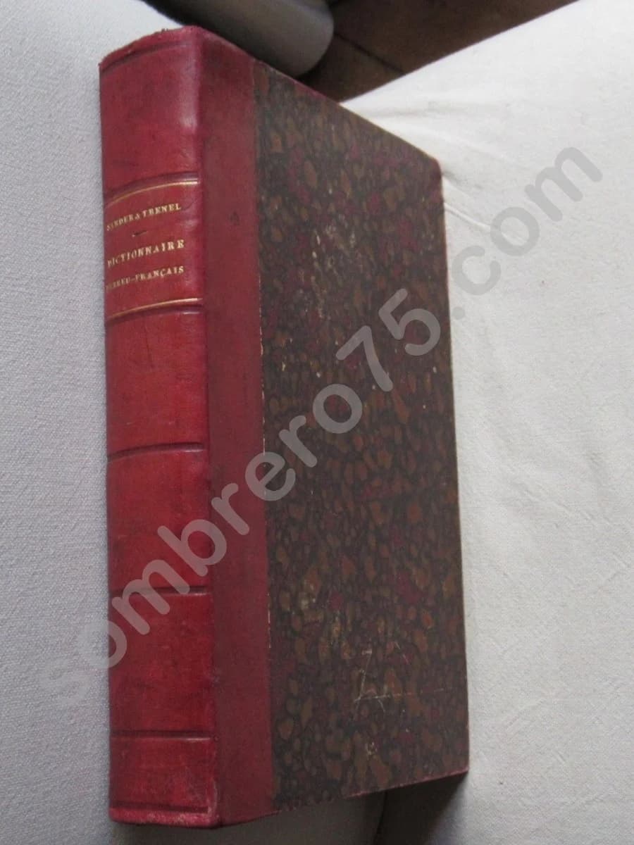 Dictionnaire Hébreu - Français. et M I TRENEL 1859 - Image 2