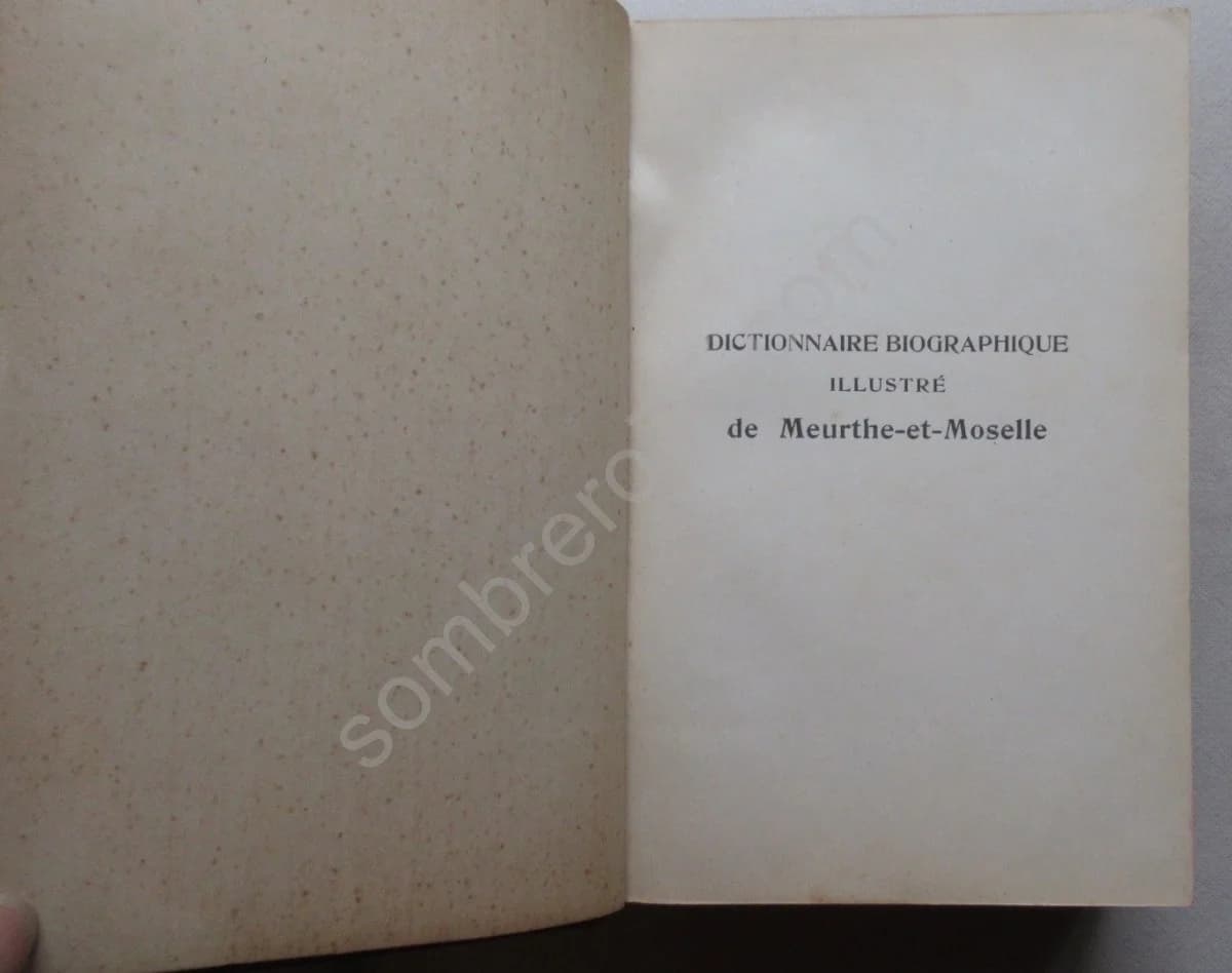 Meurthe et Moselle - Dictionnaire Biographique Illustré - Image 3