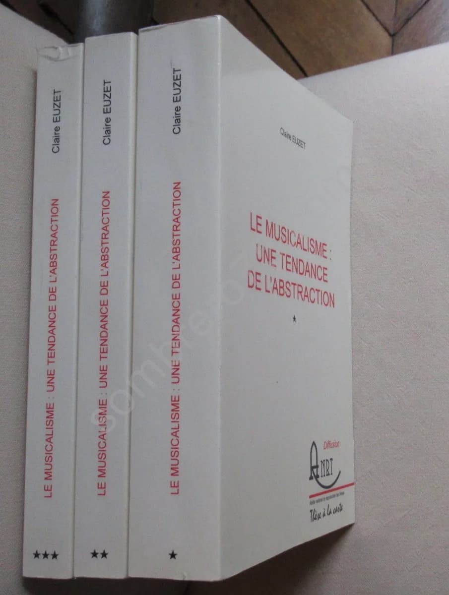 Le Musicalisme: une tendance de l'abstraction. 3 vol - Image 2