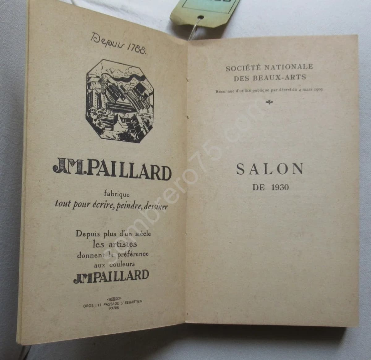 Catalogue Officiel Illustré - Salon de 1930 - Image 3