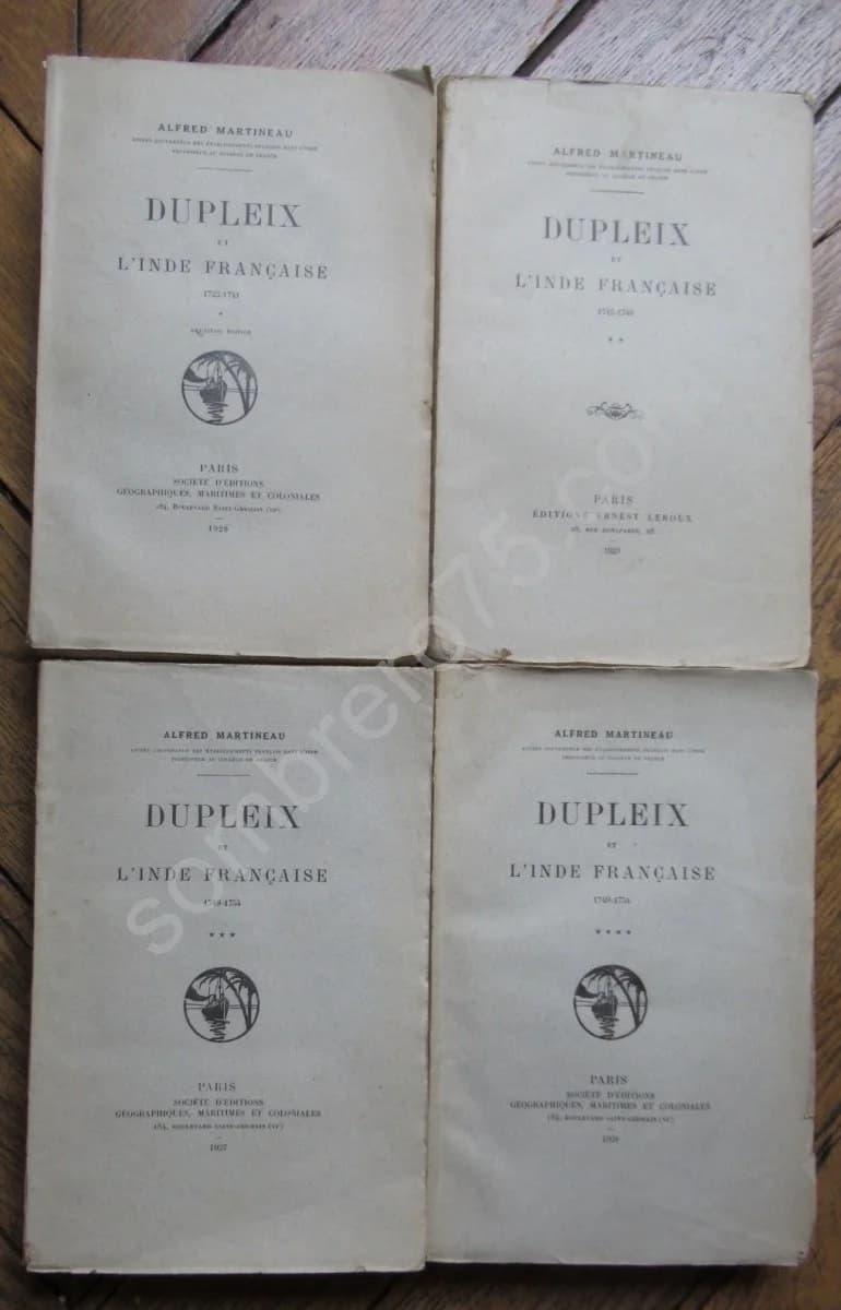 Dupleix et l'Inde Française - 4 Volumes - Image 2