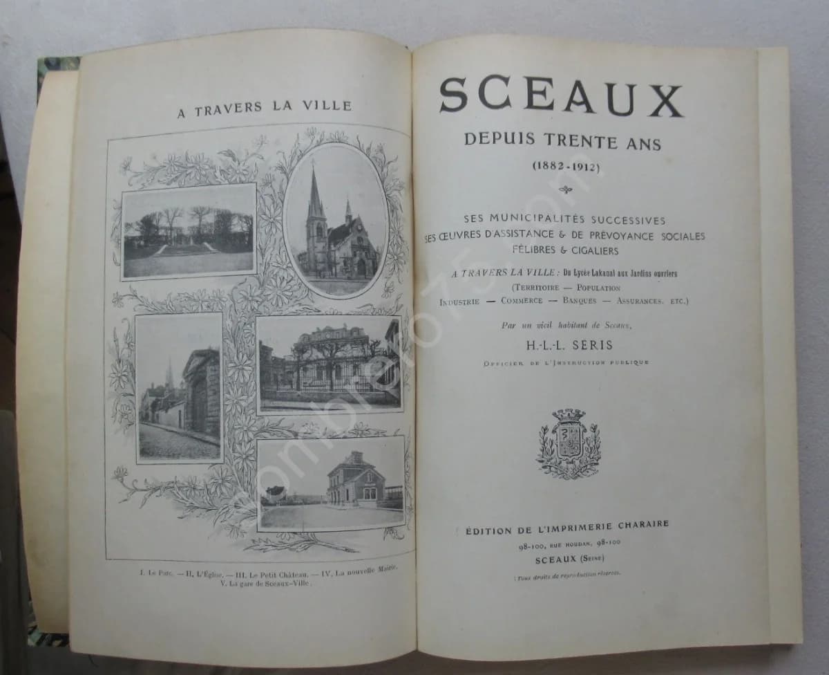 Sceaux depuis Trente ans 1882-1912. H. L.L. SERIS - Image 4