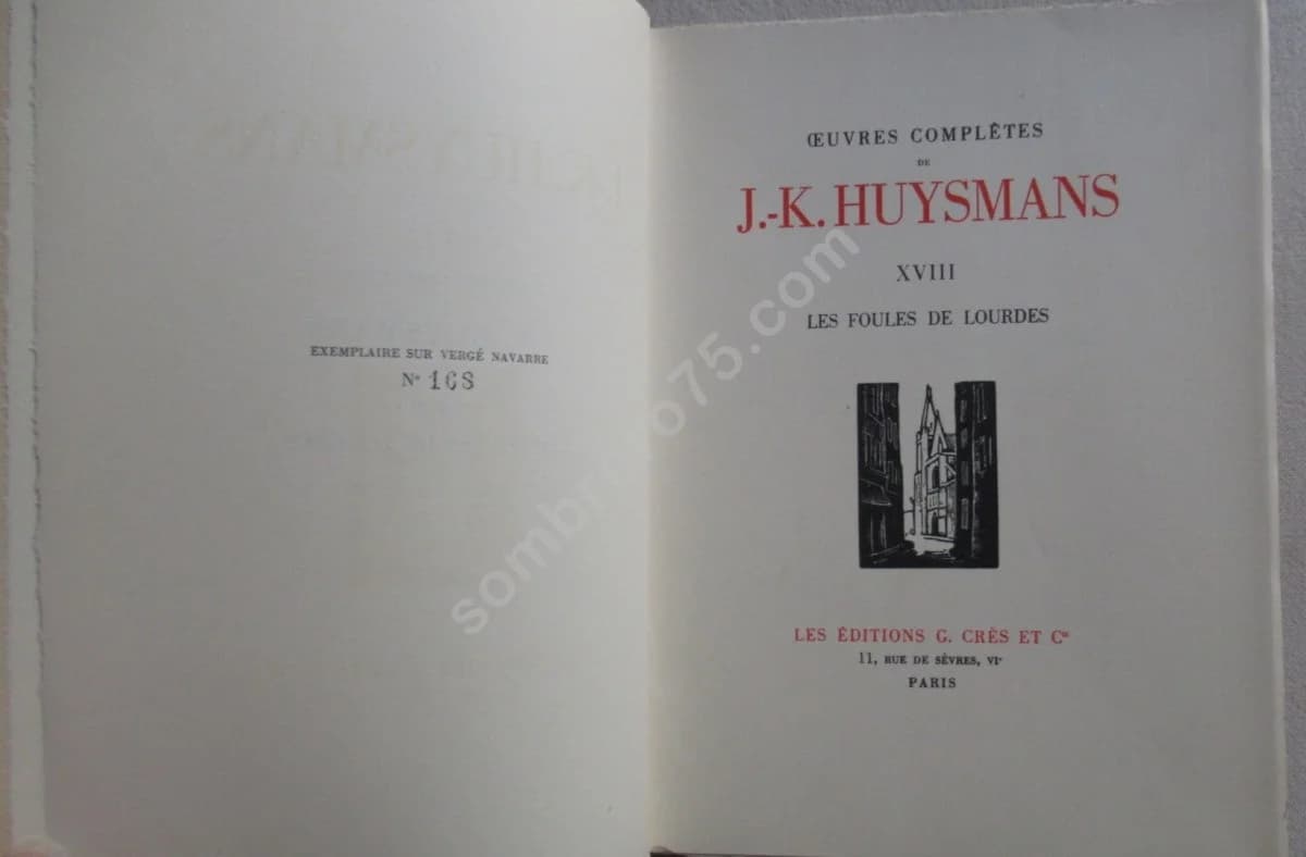 Oeuvres Complètes de J.K.. 23 Volumes. Crès Ex. Num - Image 8