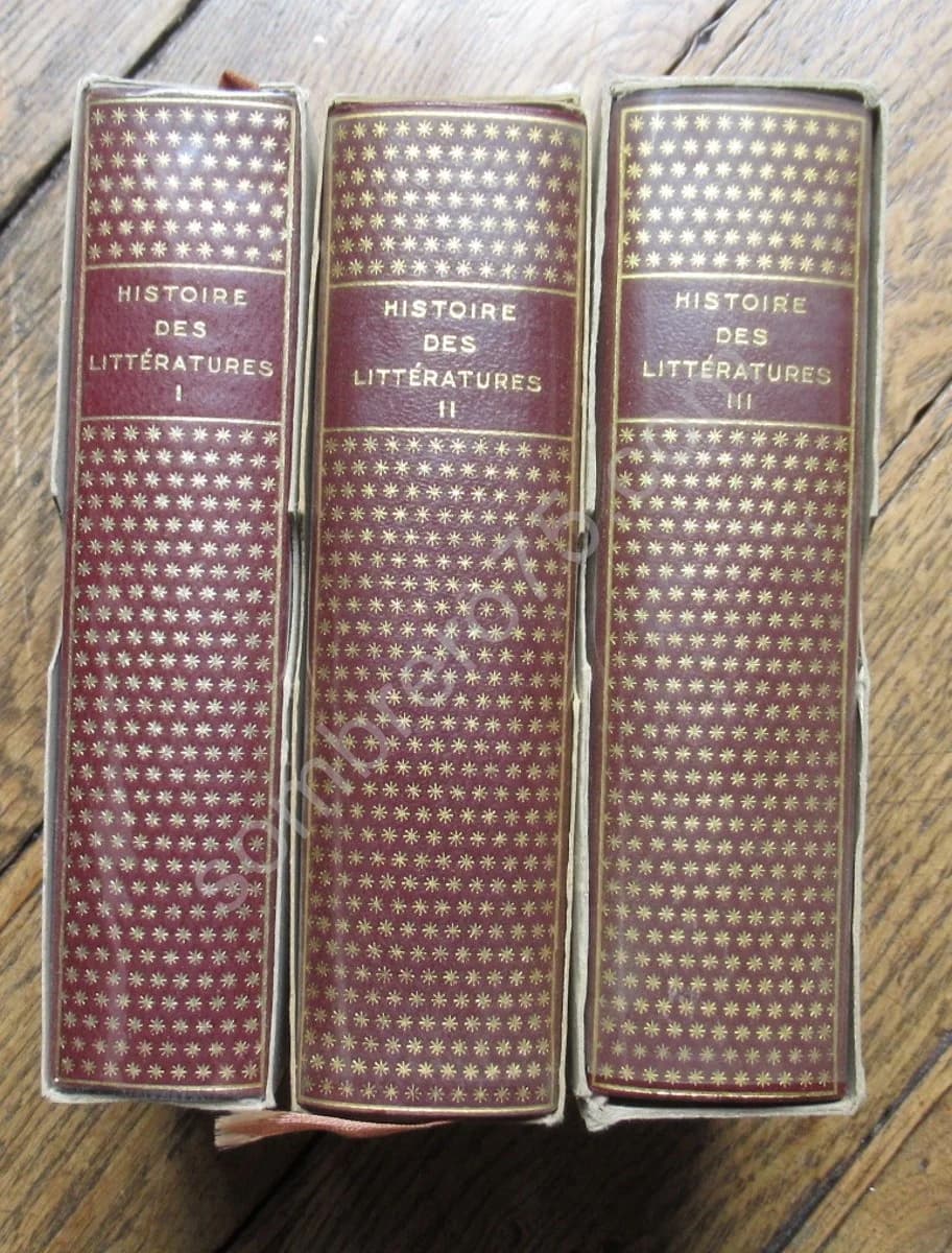 Histoire des Littératures. 3 volumes. La Pléiade