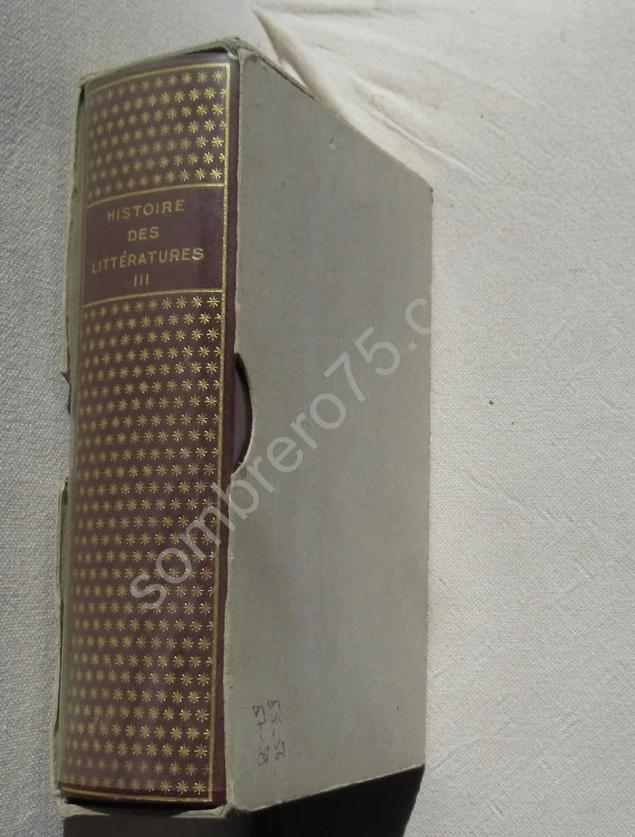 Histoire des Littératures. 3 volumes. La Pléiade - Image 9