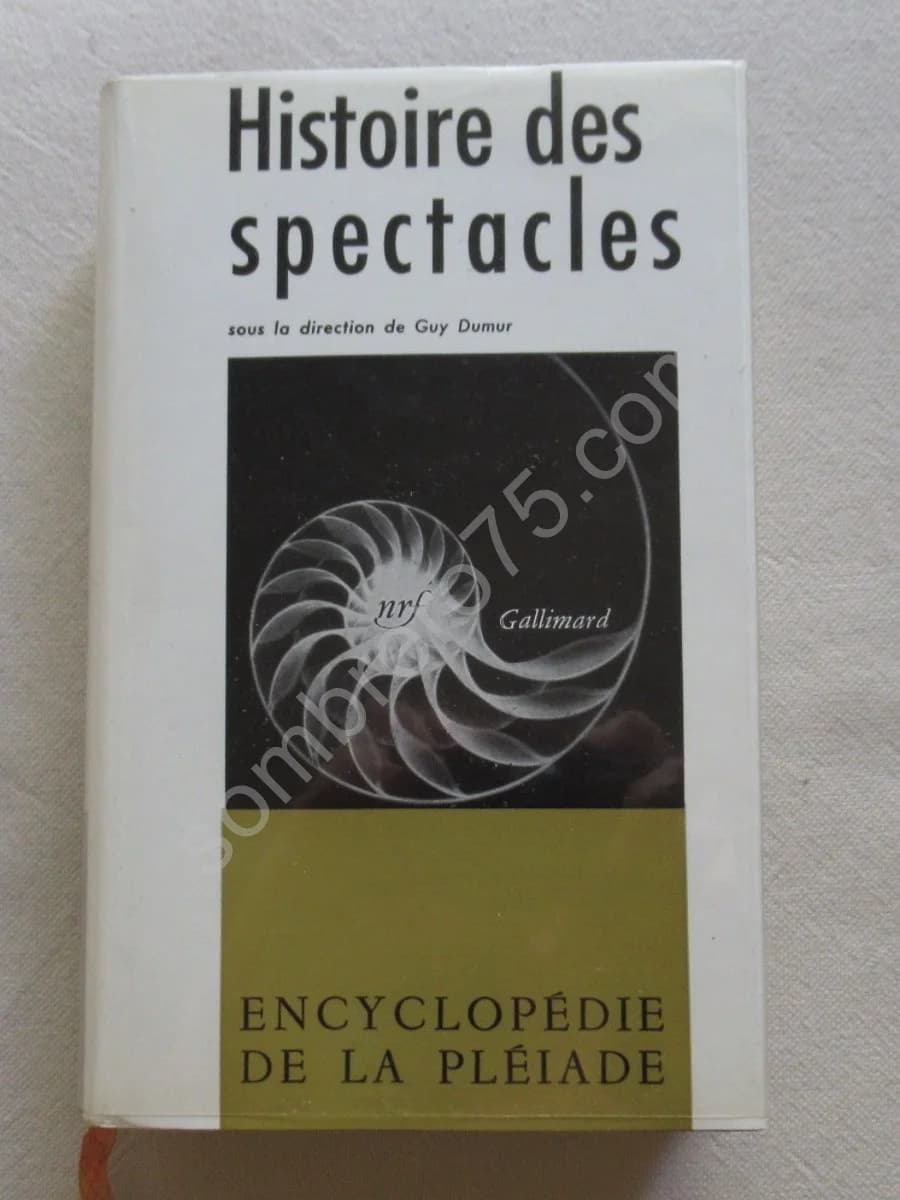 Histoire des Spectacles