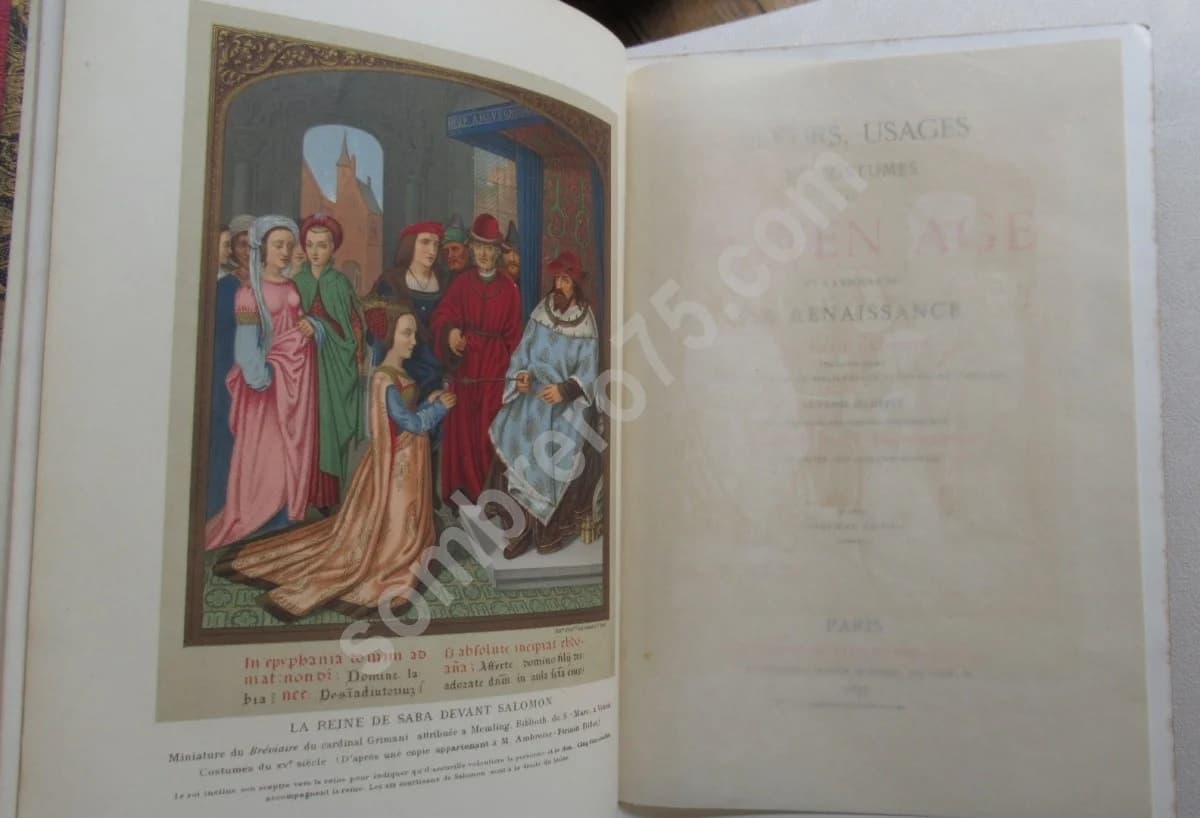 Moeurs, Usages et Costumes au Moyen Age et à l'Epoque de la Renaissance - Image 2