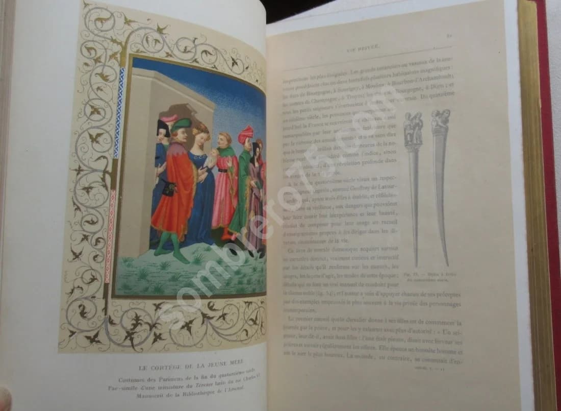 Moeurs, Usages et Costumes au Moyen Age et à l'Epoque de la Renaissance - Image 8