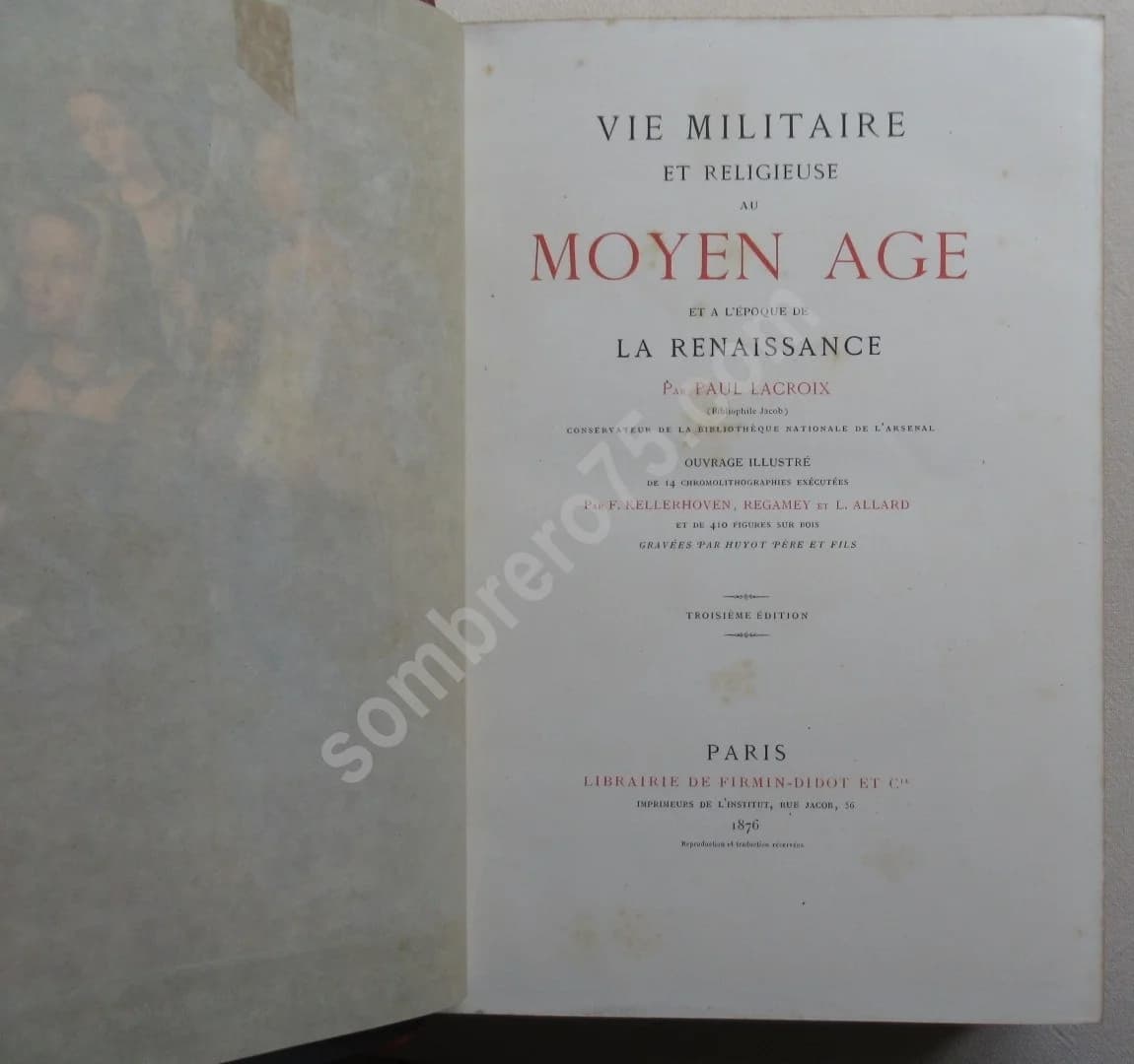 Vie Militaire et Religieuse au Moyen Age et à l'époque de la Renaissance - Image 3