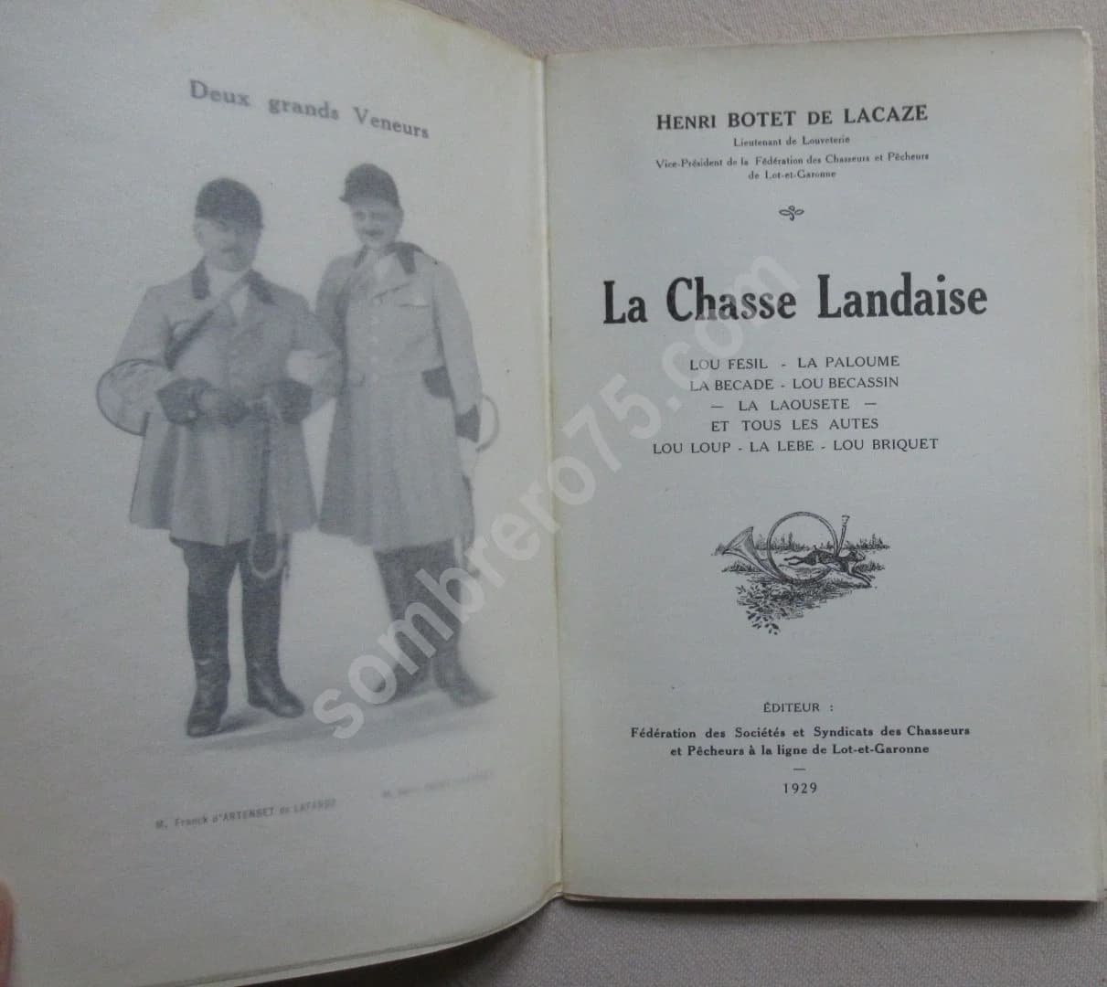 La Chasse Landaise. Henri Botet de Lacaze - Image 2