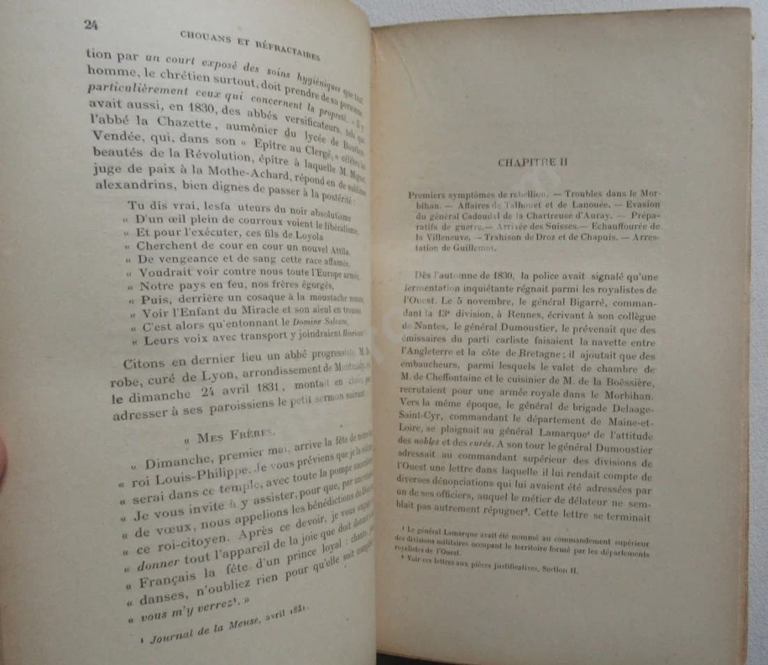 1830 Chouans et Réfractaires Bretagne et Bas Maine. A. de Courson - Image 4