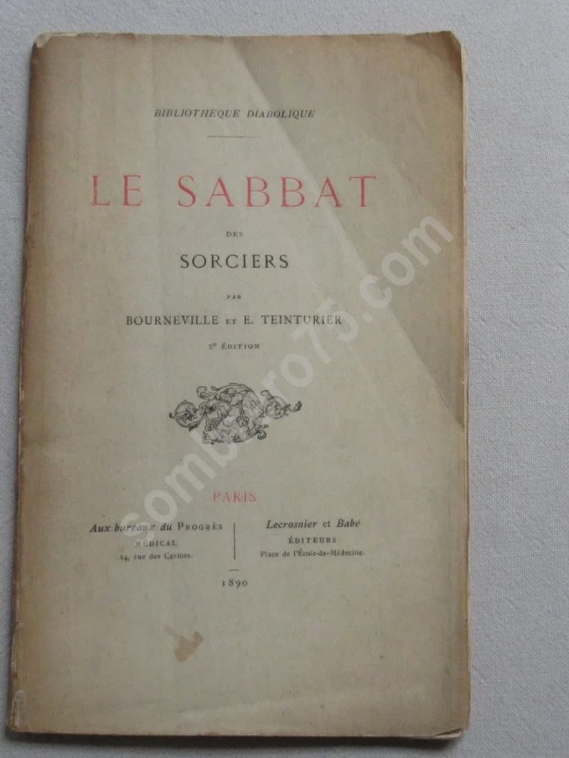 Le Sabbat des Sorciers et. 1890