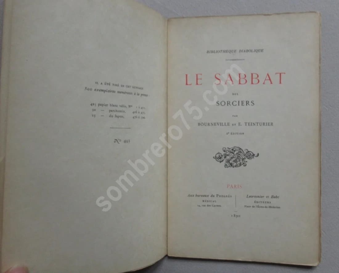 Le Sabbat des Sorciers et. 1890 - Image 3