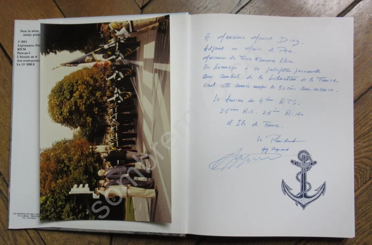 Croche et Tient avec les Coloniaux du 21e Ric - 21e Rima. Envoi - Image 3