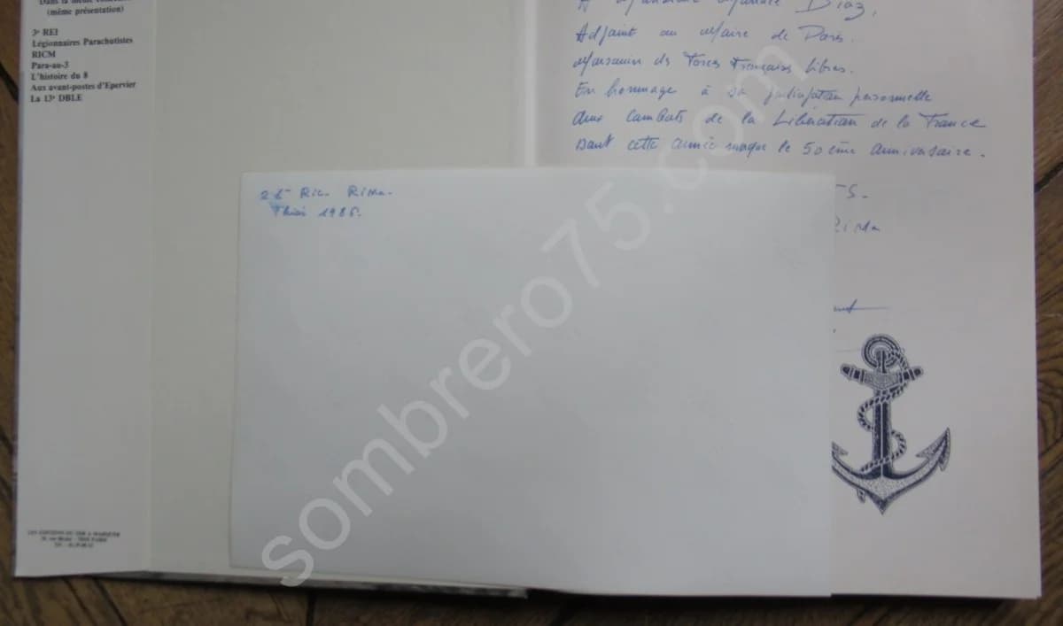 Croche et Tient avec les Coloniaux du 21e Ric - 21e Rima. Envoi - Image 4