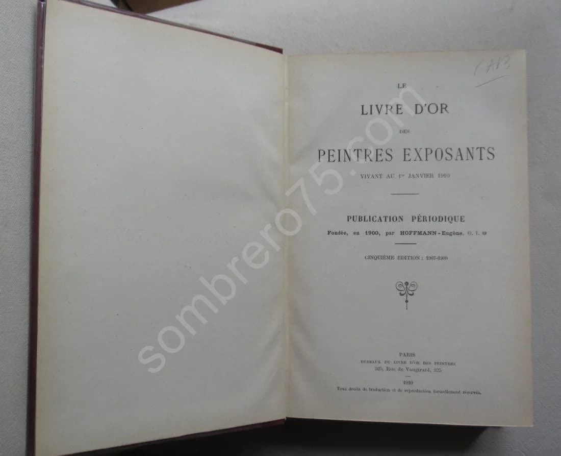 Le Livre d'Or des Peintres Exposants vivant au 1er janvier 1910 - Image 3