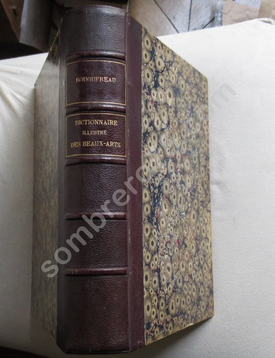 Dictionnaire Illustré des Beaux Arts - Artistes Modernes. W BOUGUEREAU. BERCHERE et TASSAERT. 1885