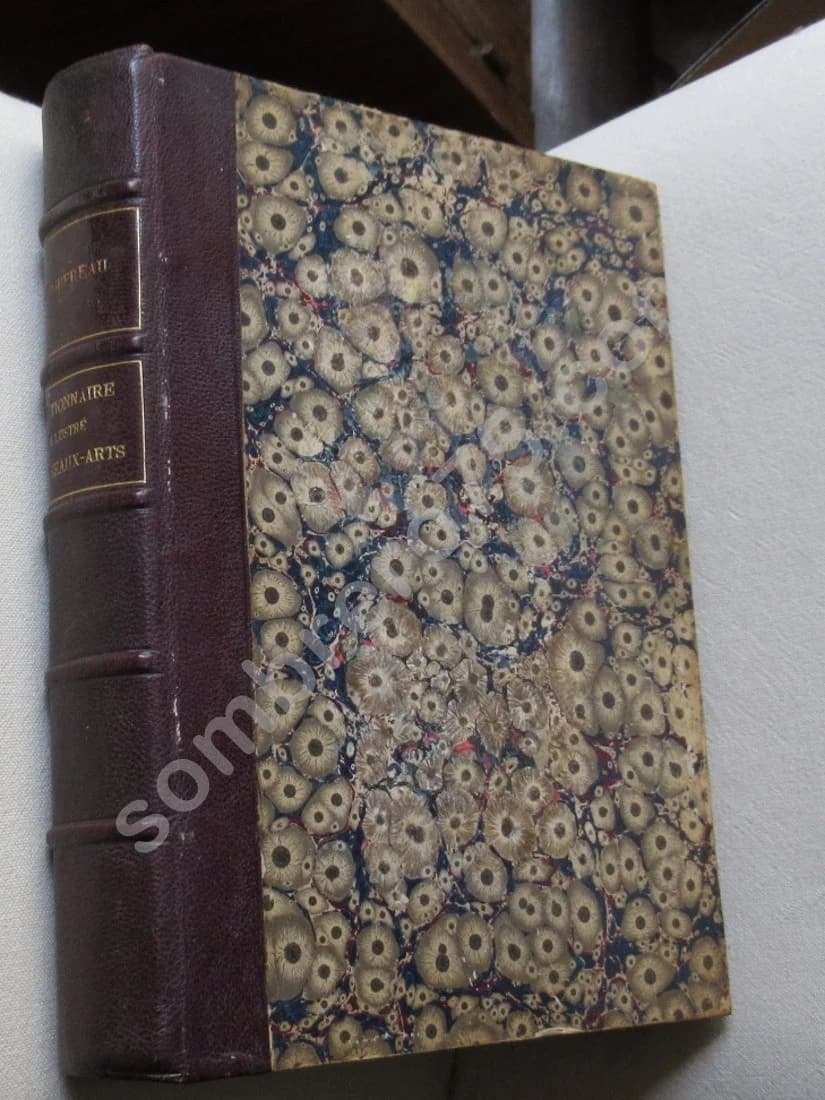 Dictionnaire Illustré des Beaux Arts - Artistes Modernes. W BOUGUEREAU. BERCHERE et TASSAERT. 1885 - Image 2