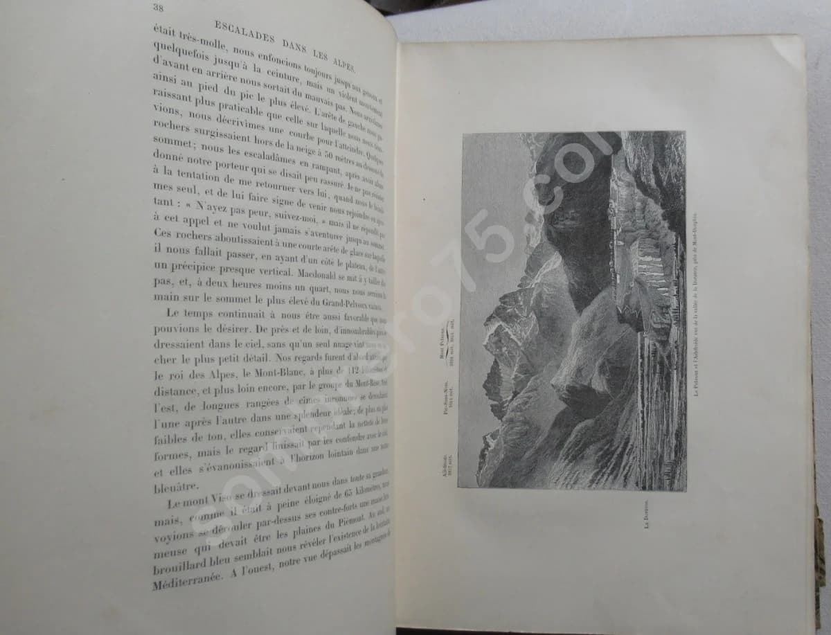 Escalades dans les Alpes de 1860 à 1869 - Image 5