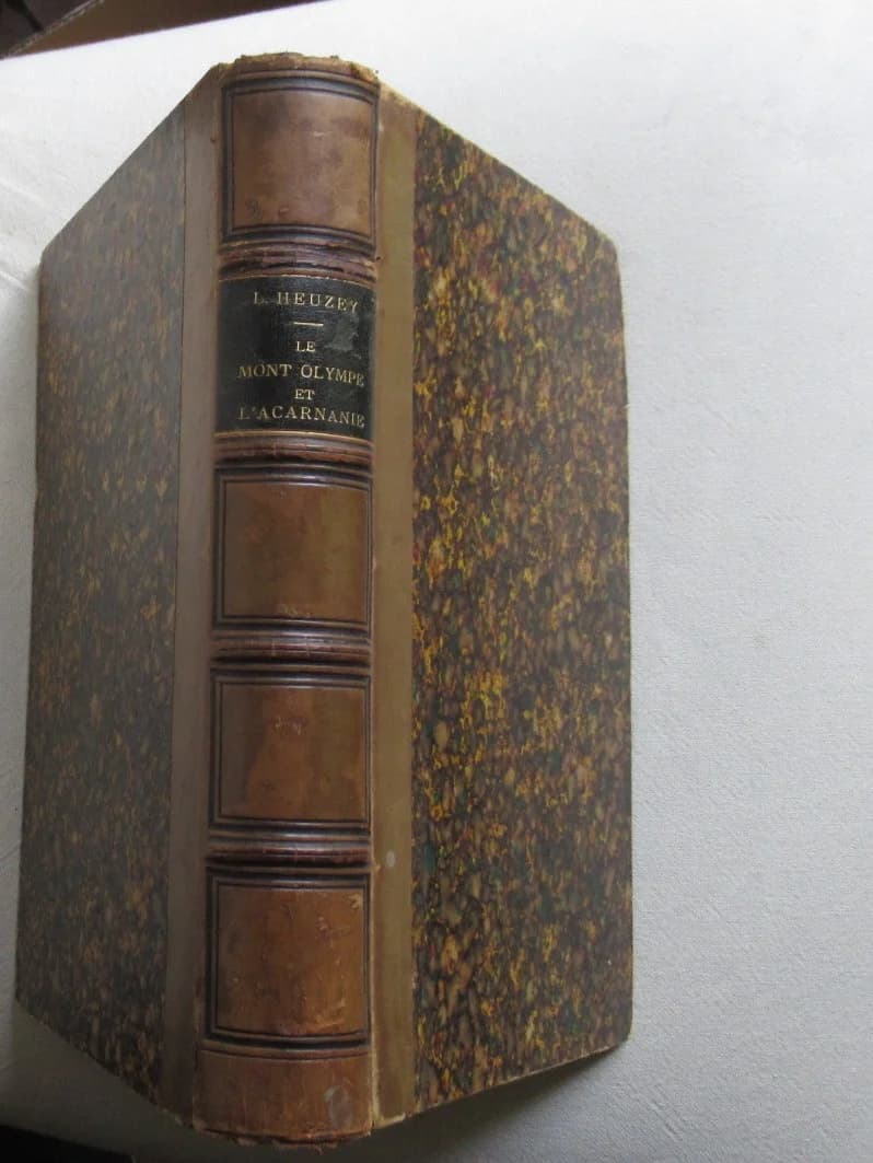 Le Mont Olympe et l'Acarnanie. L HEUZEY. 1860