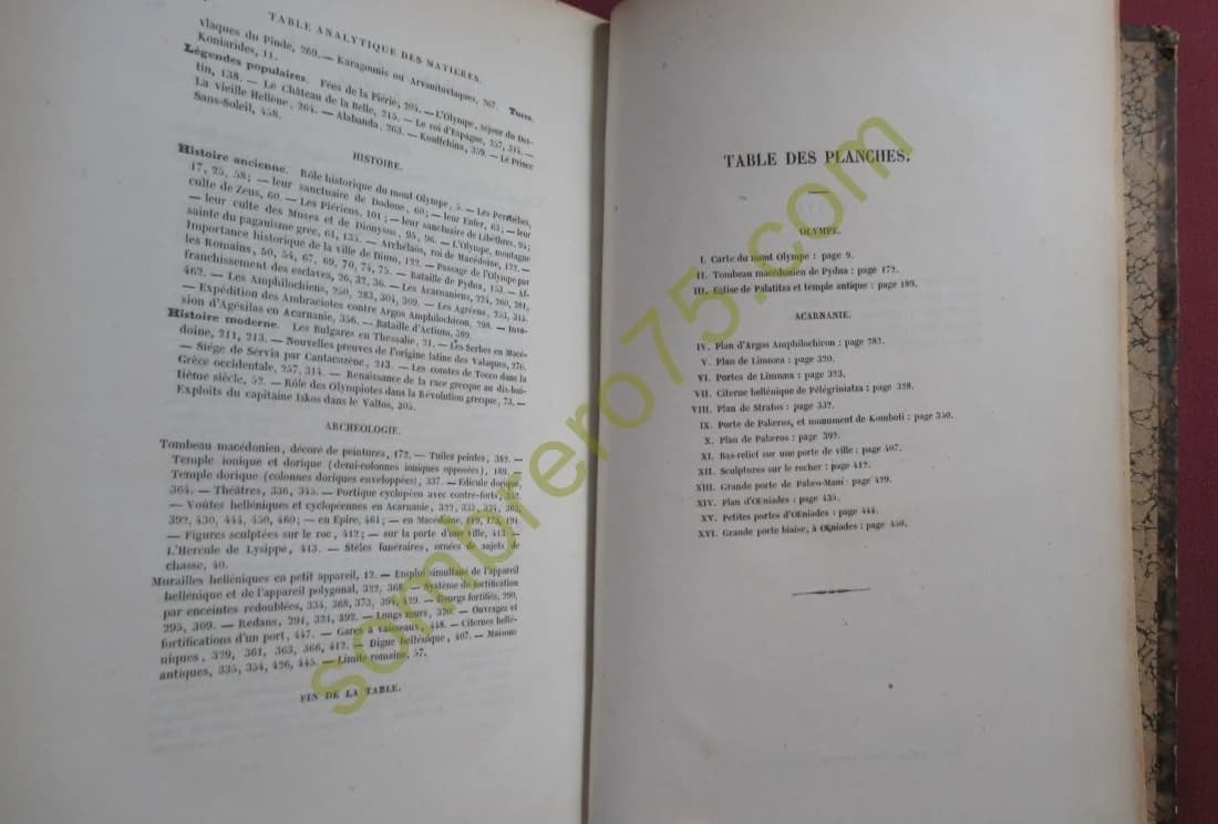 Le Mont Olympe et l'Acarnanie. L HEUZEY. 1860 - Image 7