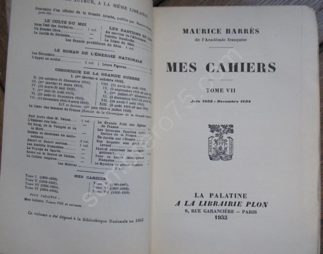 Mes Cahiers - Ex. Numéroté. 14 volumes. Alfa - Image 4
