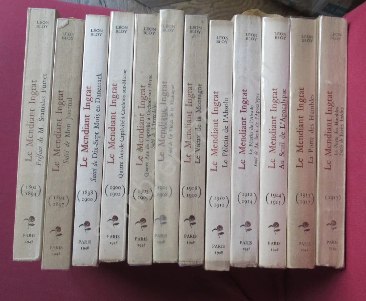 L'Oeuvre Complète de Léon Bloy - Papier Alfa. 23 volumes