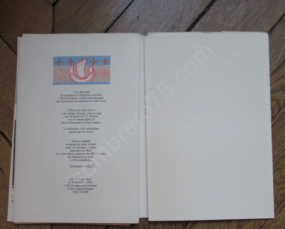 Cent ans L'Ecole de Jules Ferry - Image 4