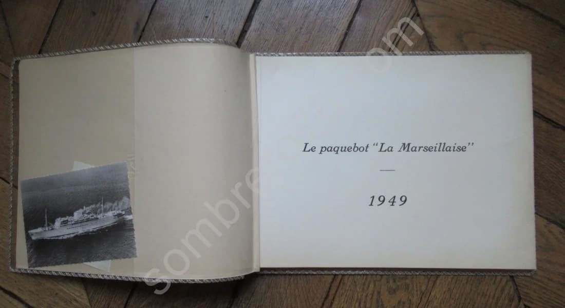 Le Paquebot "La Marseillaise" Compagnie des Messageries Marseillaises - Image 2