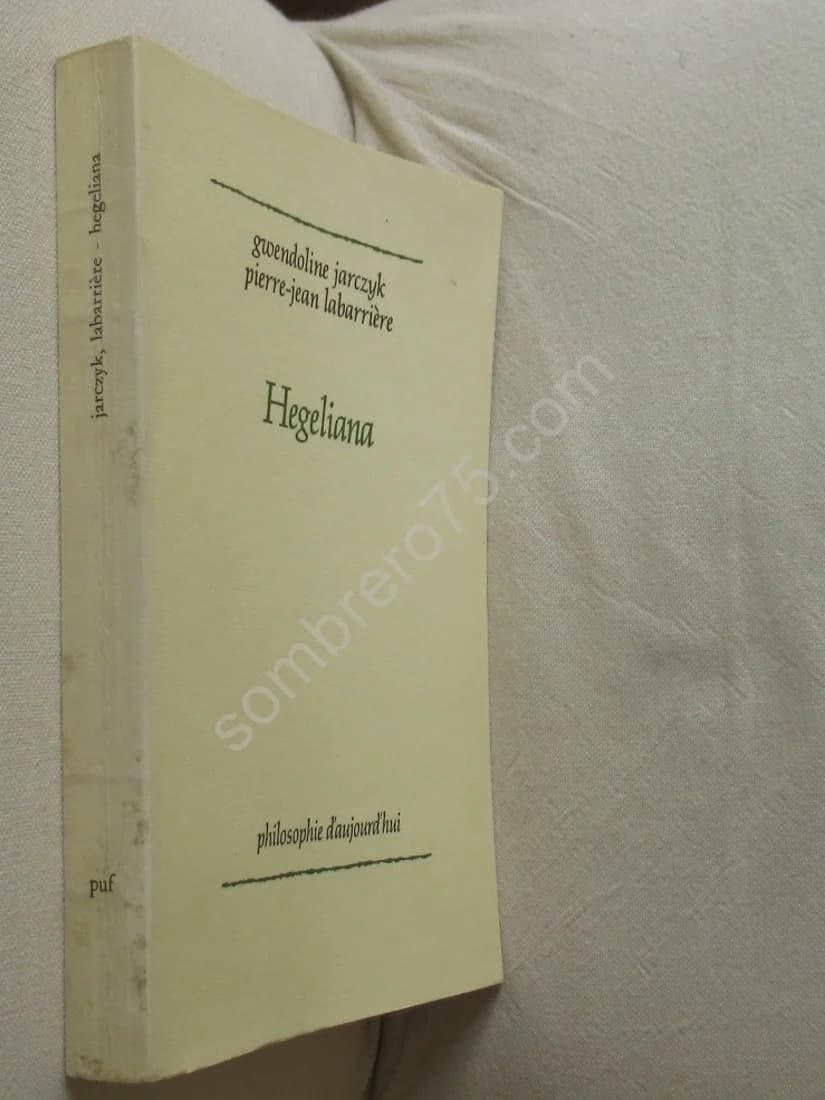 Hegeliana.  Envoi - Image 2