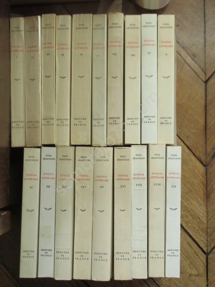 Journal Littéraire - 19 volumes - Image 2