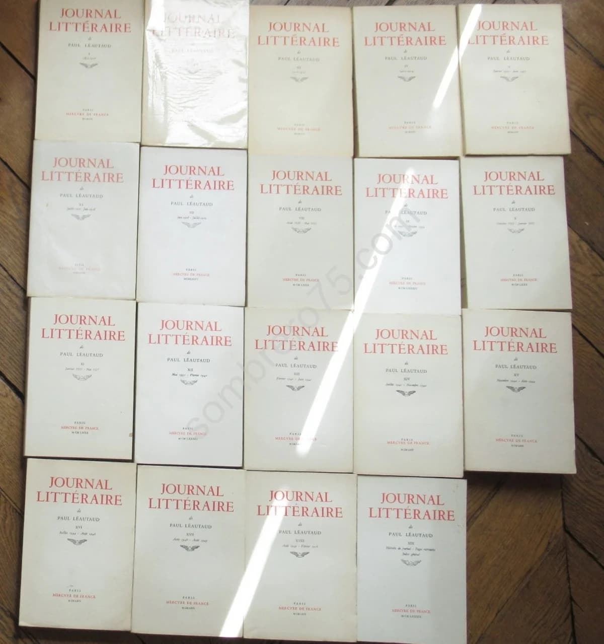 Journal Littéraire - 19 volumes - Image 3