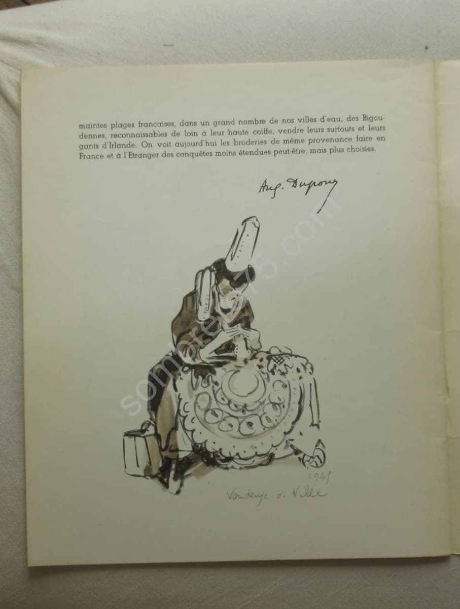 Au Pays Bigouden. Brodeurs, Brodeuses, Broderies - Image 5