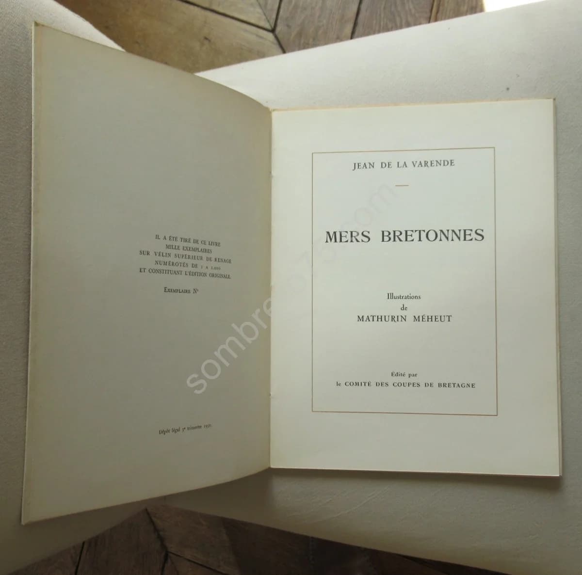 Mers Bretonnes. J de la Varende - Image 3