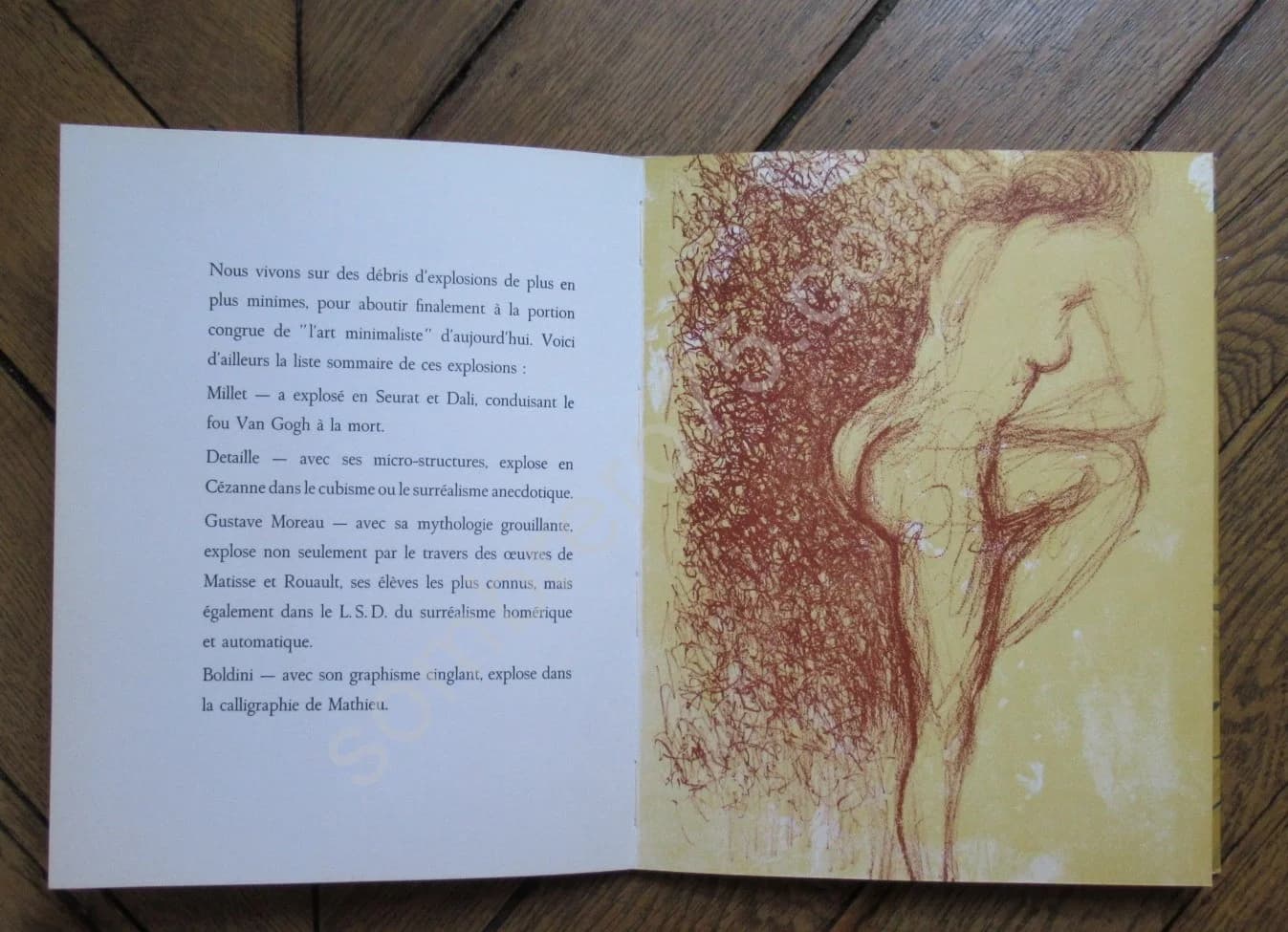 Manifeste en Hommage à Meissonier. Lithographies Originales - Image 6