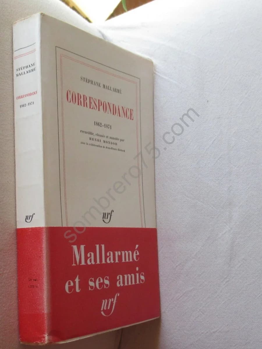 Correspondance Stéphane MALLARME - 12 volumes - Image 3