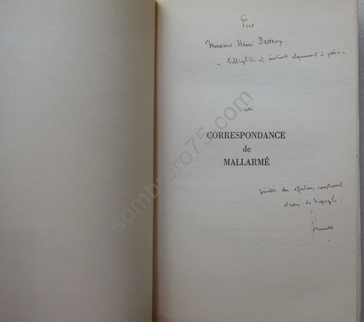 Correspondance Stéphane MALLARME - 12 volumes - Image 4