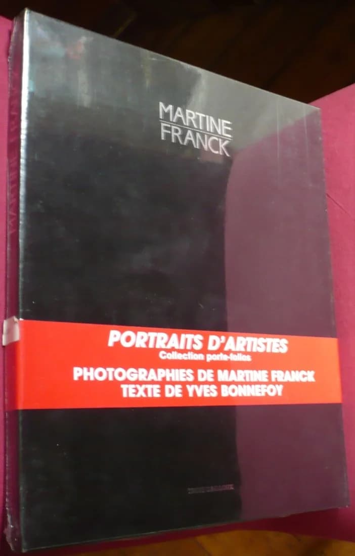 Martine Franck. Portraits d'Artistes. Collection Porte-Folios. Photographies de Martine Franck. Texte. Edition Ori - Image 2