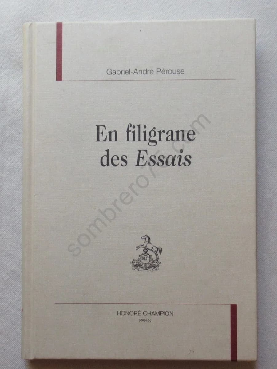 En Filigrane des Essais