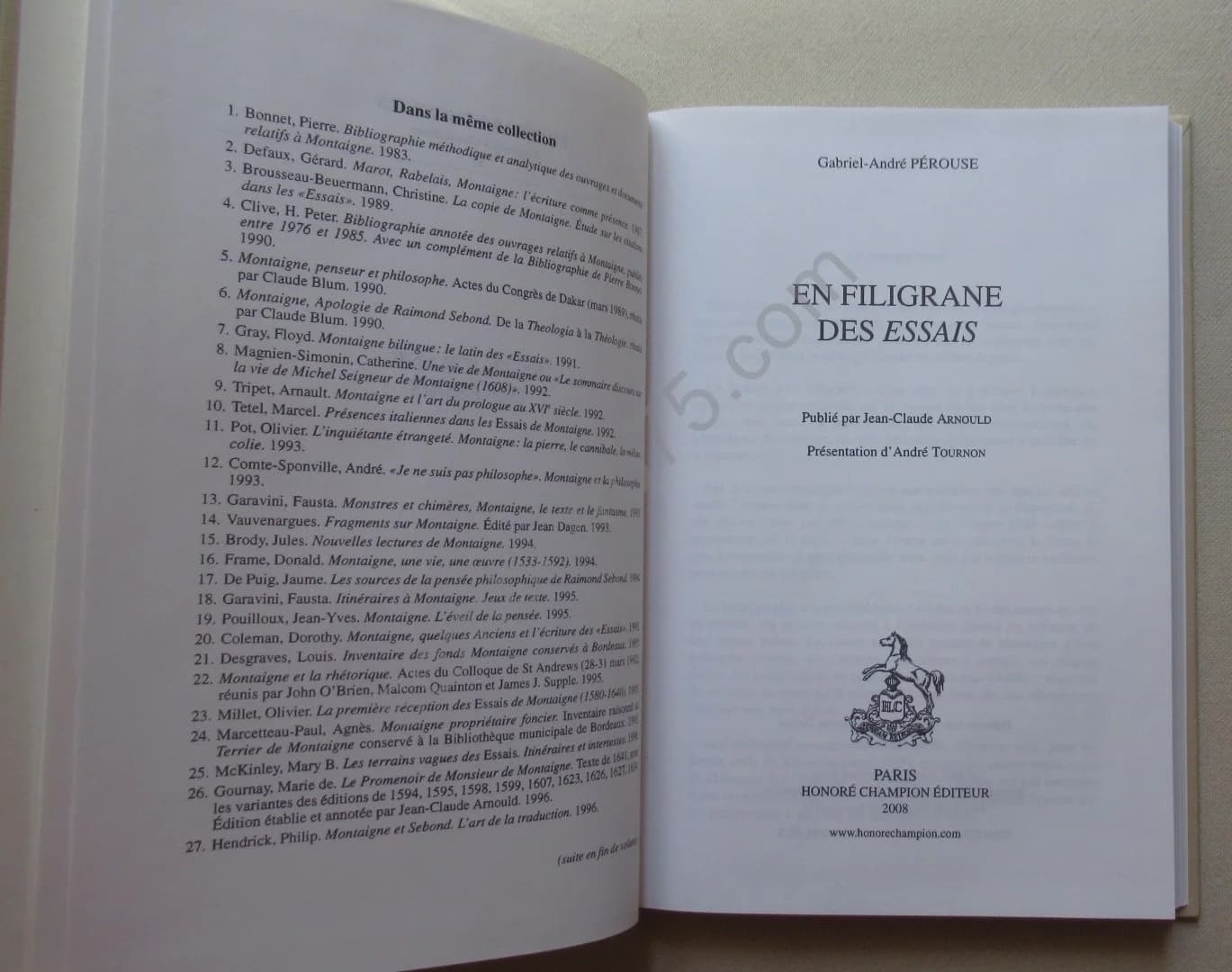 En Filigrane des Essais - Image 3