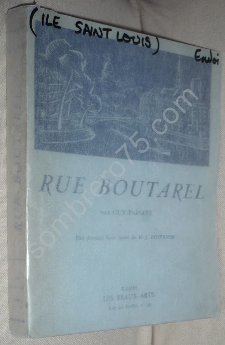 Rue Boutarel. (Ile Saint Louis)