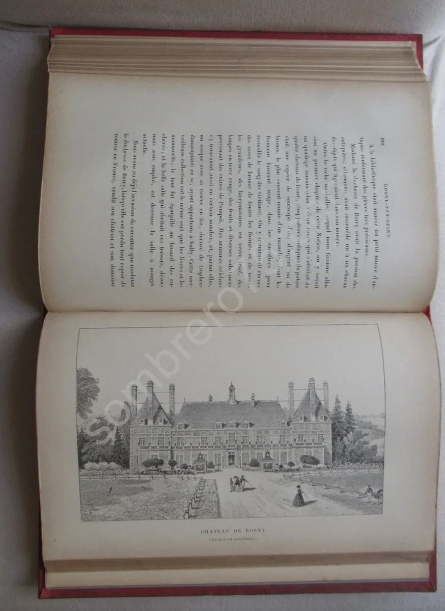 Rosny sur Seine où est né Sully. Notice Historique de 1889 - Image 10