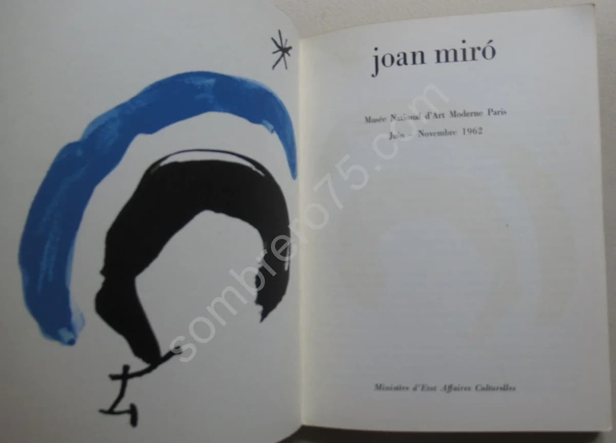 Joan Miro. 8 Lithographies . Musée National d'Art Moderne, Paris - Image 3