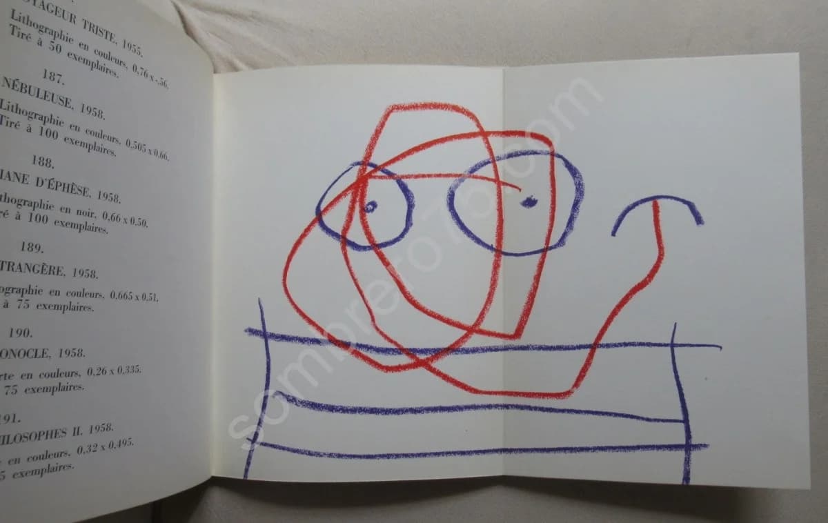 Joan Miro. 8 Lithographies . Musée National d'Art Moderne, Paris - Image 4